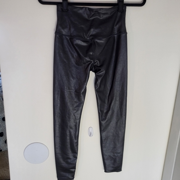 EUC Athleta Elation Ultra High Rise Tight Shimmer Charcoal Gray Xsmall - Picture 6 of 13